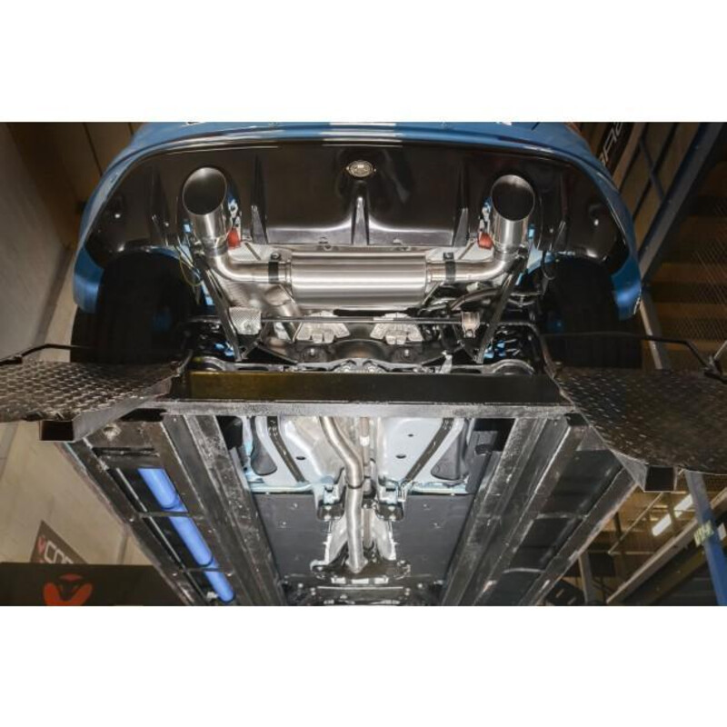 Cobra Sport Turbo Back Exhaust System for Ford Focus RS MK3