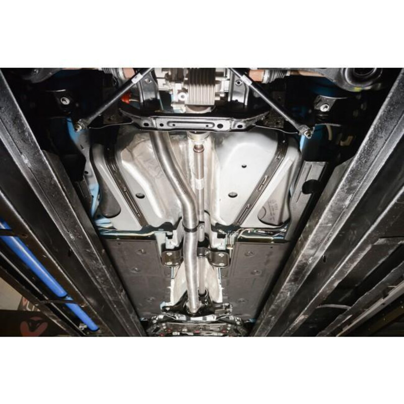 Cobra Sport Turbo Back Exhaust System for Ford Focus RS MK3