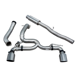 Cobra Sport "Venom Box Delete" Cat Back Exhaust System for Ford Focus RS MK3