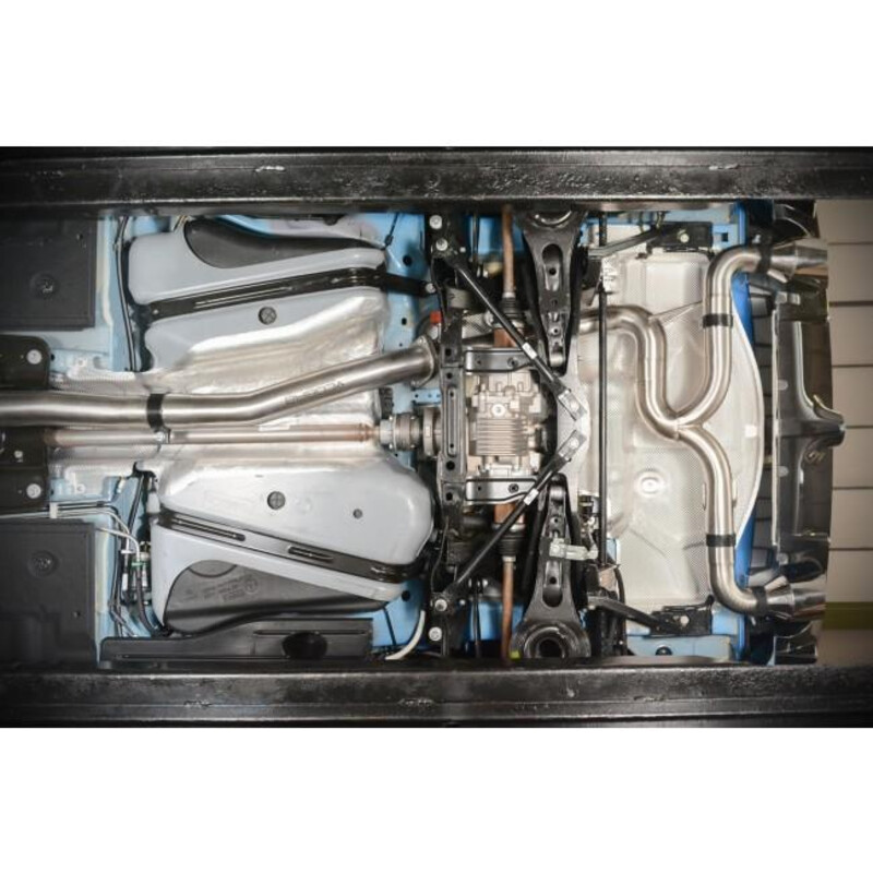 Cobra Sport "Venom Box Delete" Cat Back Exhaust System for Ford Focus RS MK3