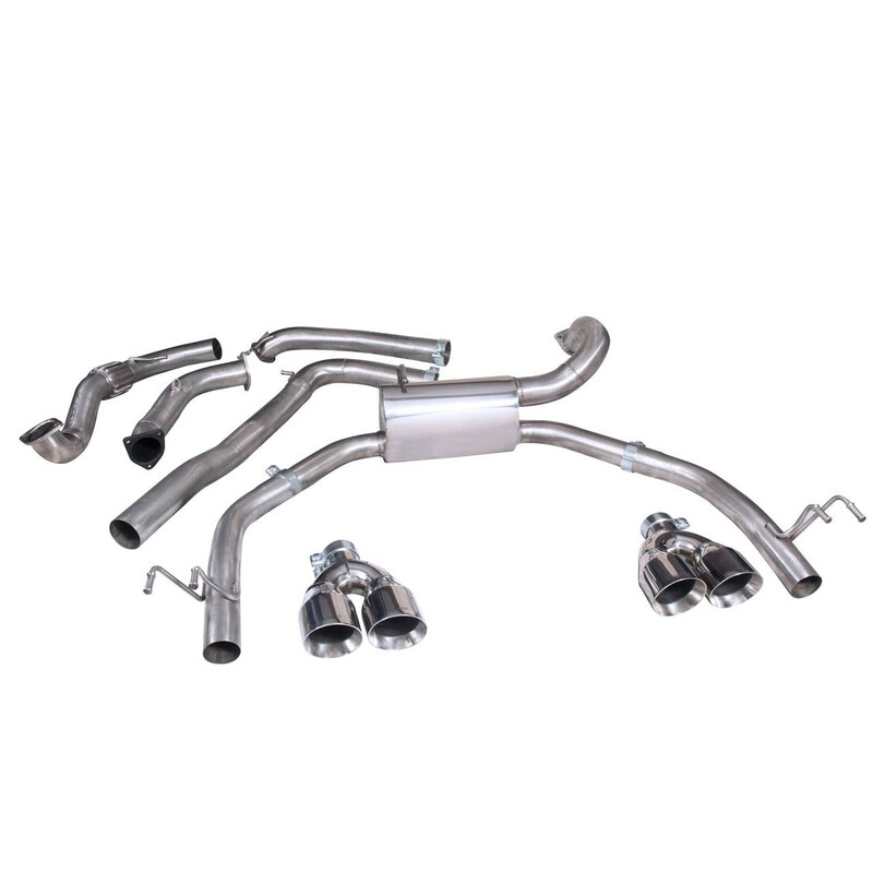 Cobra Sport Cat Back Exhaust System for Honda Civic Type R FK2 (15-17)