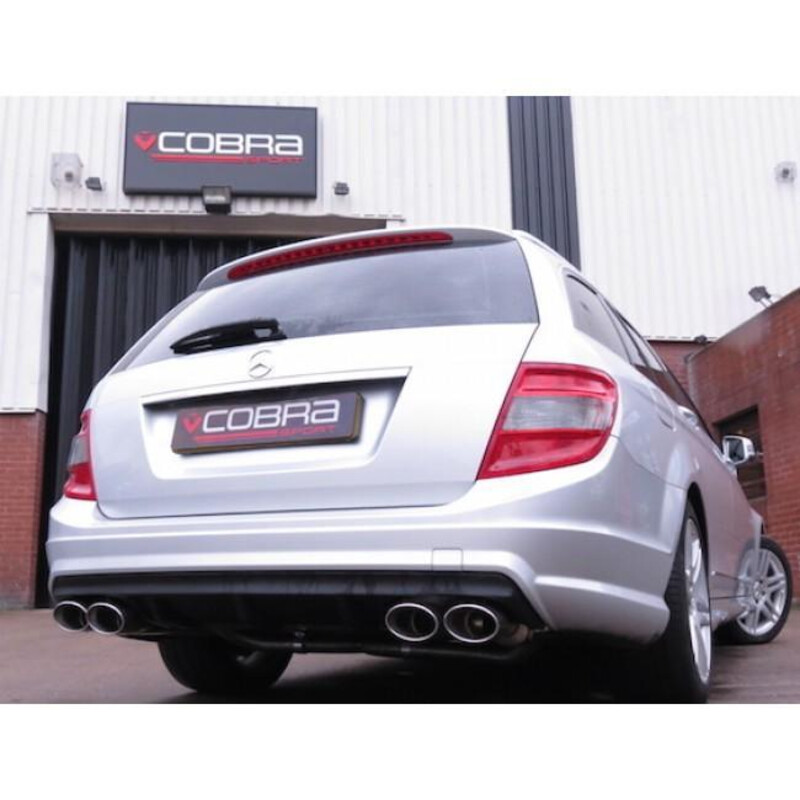 Cobra Sport "AMG Style" Rear Exhaust for Mercedes C200, 220 & 250 Diesel W204 (07-14)