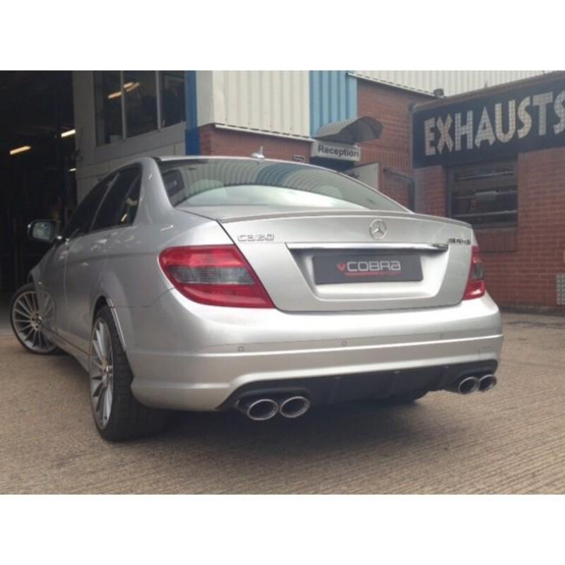 Cobra Sport "AMG Style" Rear Exhaust for Mercedes C200, 220 & 250 Diesel W204 (07-14)