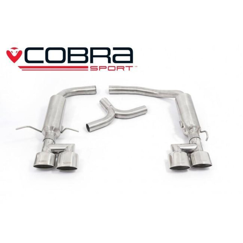 Cobra Sport "AMG Style" Rear Exhaust for Mercedes C200, 220 & 250 Diesel W204 (07-14)