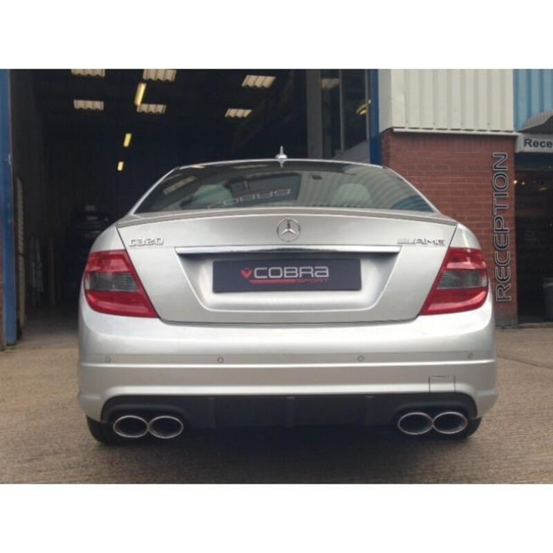 Cobra Sport "AMG Style" Rear Exhaust for Mercedes C200, 220 & 250 Diesel W204 (07-14)