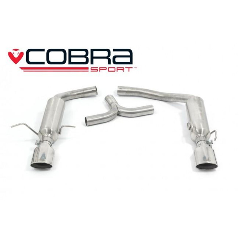 Cobra Sport "350 Style" Rear Exhaust for Mercedes C200, 220 & 250 Diesel W204 (07-14)