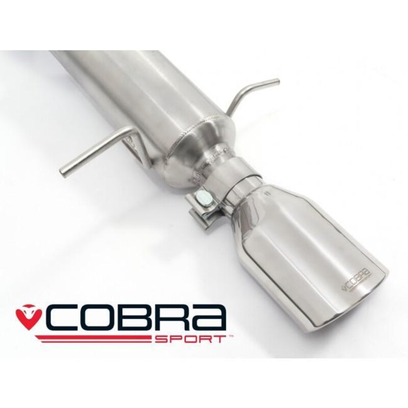 Cobra Sport "350 Style" Rear Exhaust for Mercedes C200, 220 & 250 Diesel W204 (07-14)