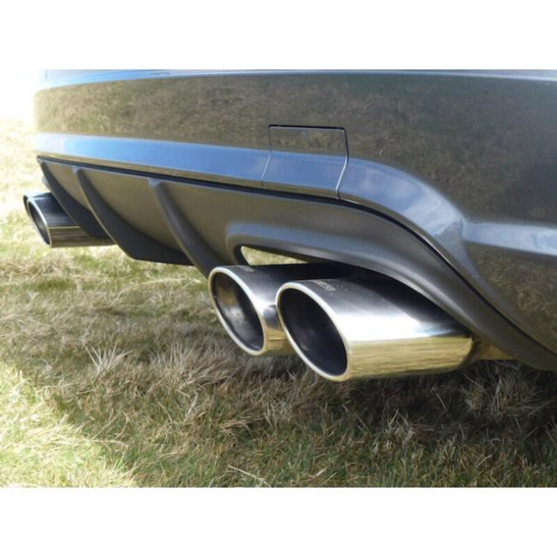 Cobra Sport "AMG Style" Rear Exhaust for Mercedes C180 1.6L Turbo (07-14)