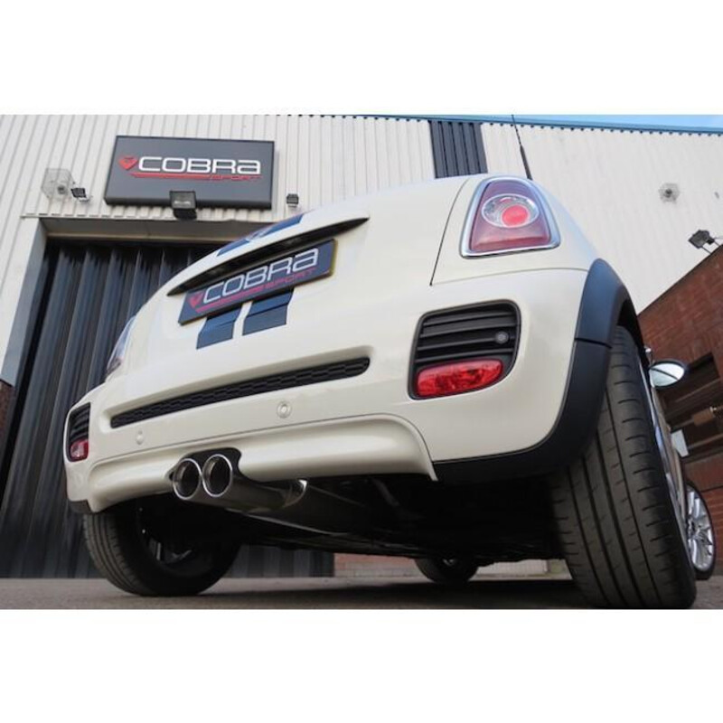 Cobra Sport Cat Back Exhaust System for Mini Cooper S Coupe R58 (11-15)