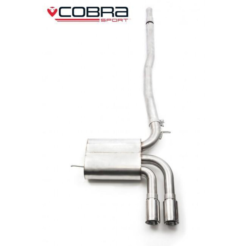 Cobra Sport GPF Back Exhaust System for Mini Cooper S F56 LCI Ø3" (14-18)