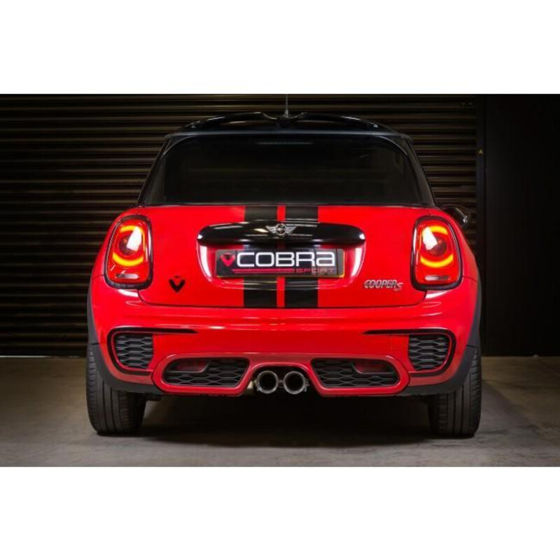 Cobra Sport Cat Back Exhaust System for Mini John Cooper Works F56 Ø3" (14-18)