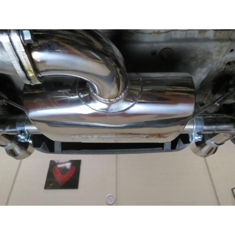 Cobra Sport Cat Back Exhaust System for Mitsubishi Lancer Evo 10 (X)