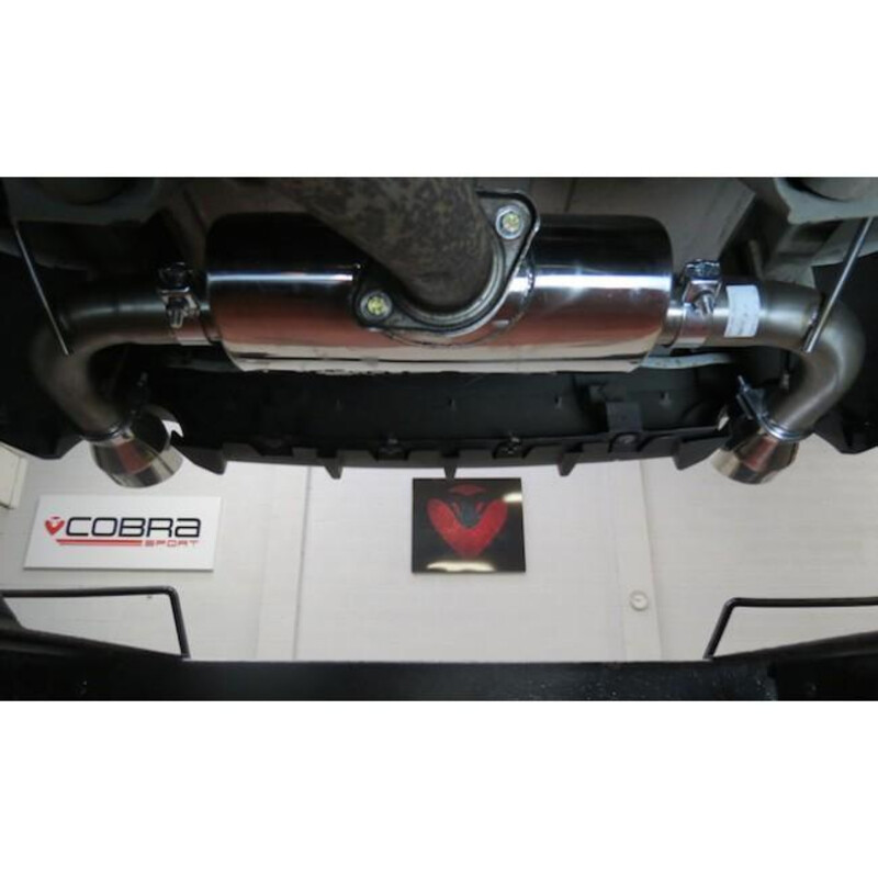Cobra Sport Rear Exhaust for Mazda MX-5 NC - Race