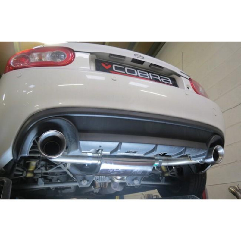 Cobra Sport Rear Exhaust for Mazda MX-5 NC - Race