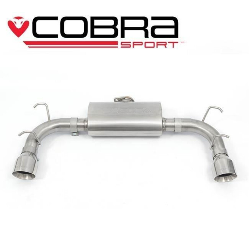 Cobra Sport Rear Exhaust for Mazda MX-5 NC - Race