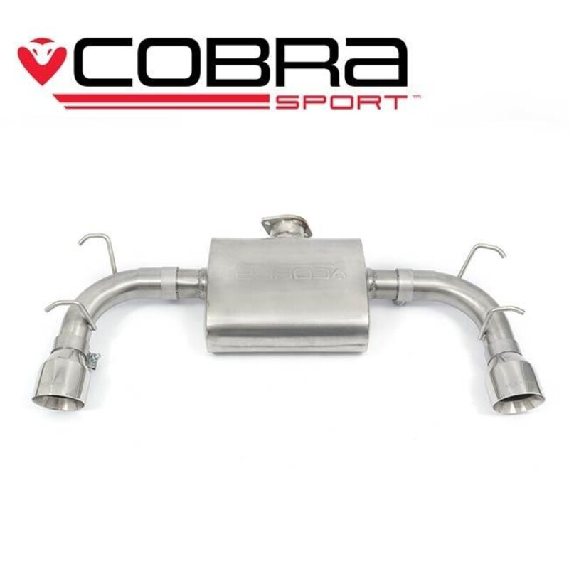 Cobra Sport Rear Exhaust for Mazda MX-5 NC - Road