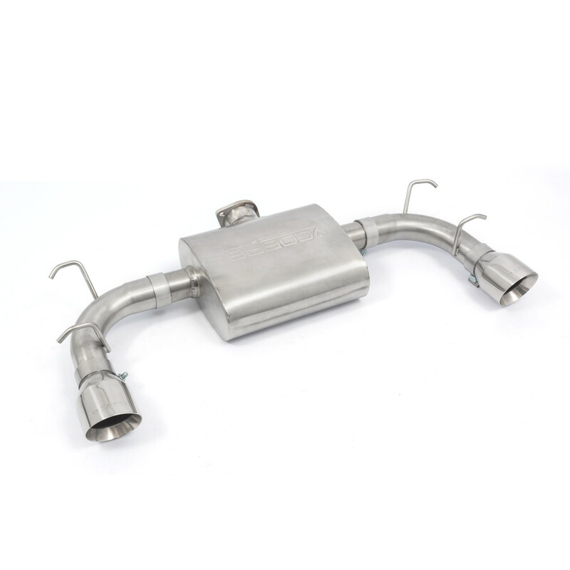 Cobra Sport Rear Exhaust for Mazda MX-5 NC - Road