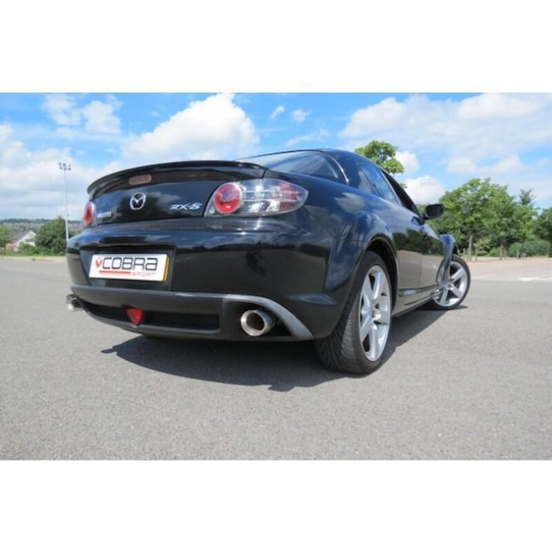 Cobra Sport Cat Back Exhaust System for Mazda RX-8