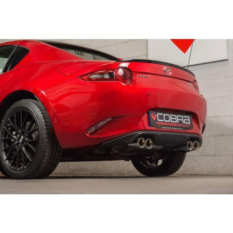 Cobra Sport Cat Back Exhaust System for Mazda MX-5 ND (Dual Exit)