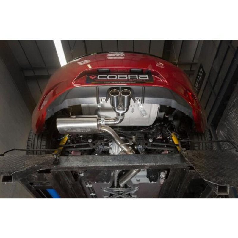 Cobra Sport Cat Back Exhaust System for Mazda MX-5 ND (Center Exit)