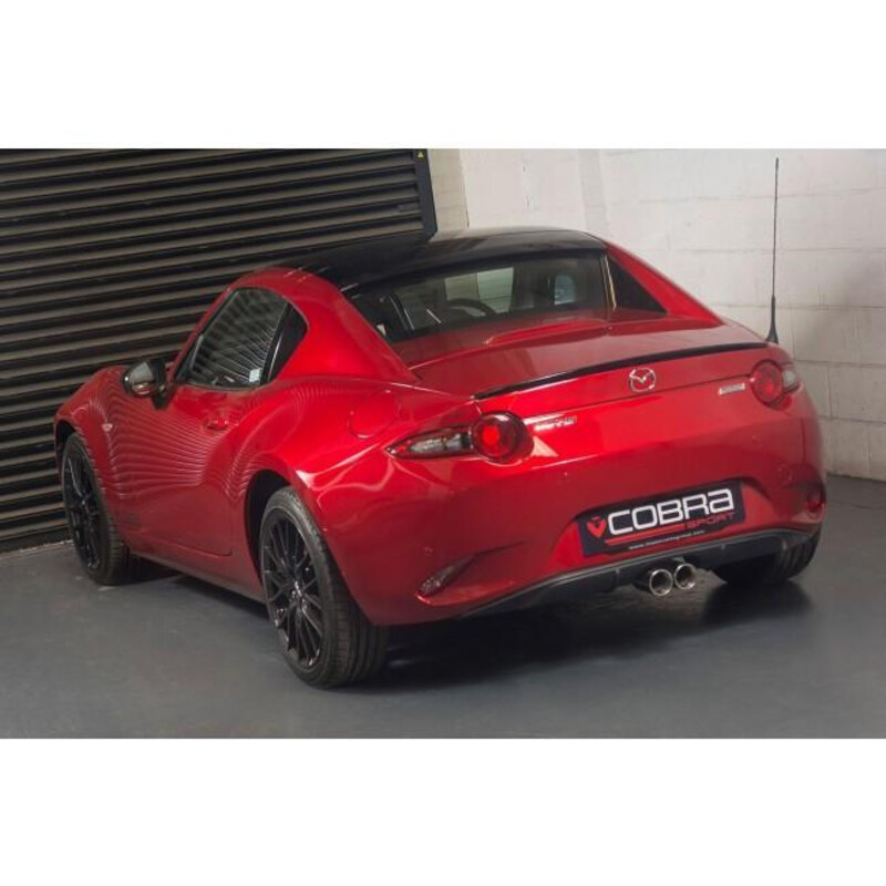 Cobra Sport Cat Back Exhaust System for Mazda MX-5 ND (Center Exit)