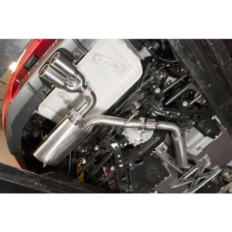 Cobra Sport Cat Back Exhaust System for Mazda MX-5 ND (Center Exit)