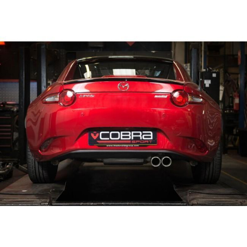 Cobra Sport Cat Back Exhaust System for Mazda MX-5 ND (Standard)
