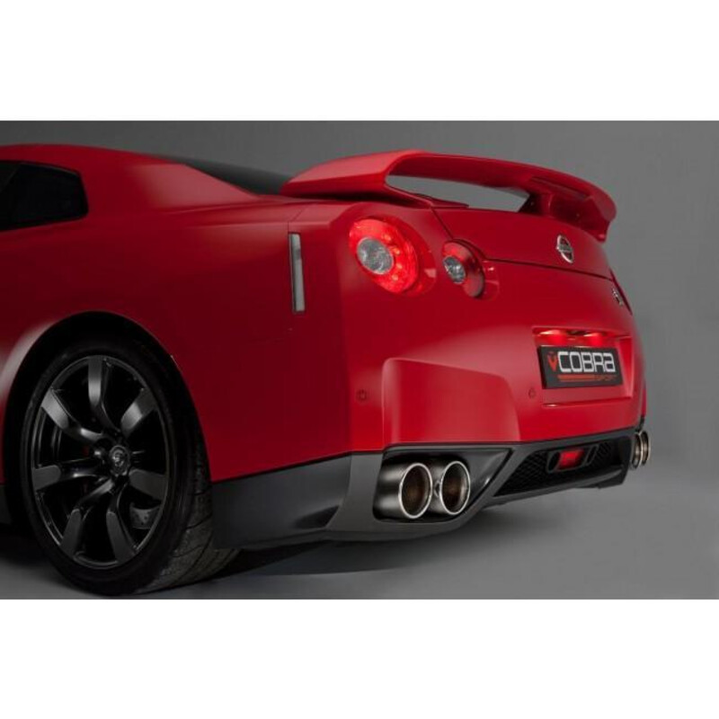 Cobra Sport Cat Back Exhaust System for Nissan GT-R