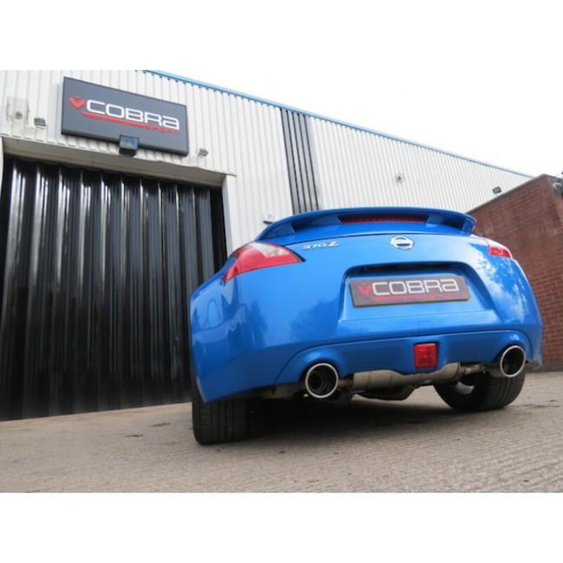Cobra Sport Centre and Rear Exhaust for Nissan 370Z