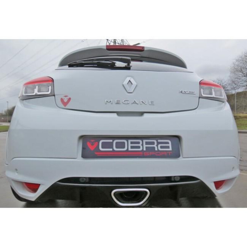 Cobra Sport Cat Back Exhaust System for Renault Megane 3 RS 250 & 265 bhp (09-16)