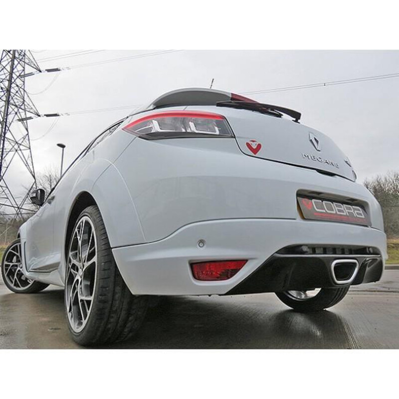 Cobra Sport Cat Back Exhaust System for Renault Megane 3 RS 250 & 265 bhp (09-16)