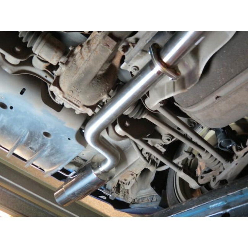 Cobra Sport Rear Exhaust for Subaru Impreza GD / GG 2.0 & 2.5L Turbo Ø2.5" (01-07) - Race