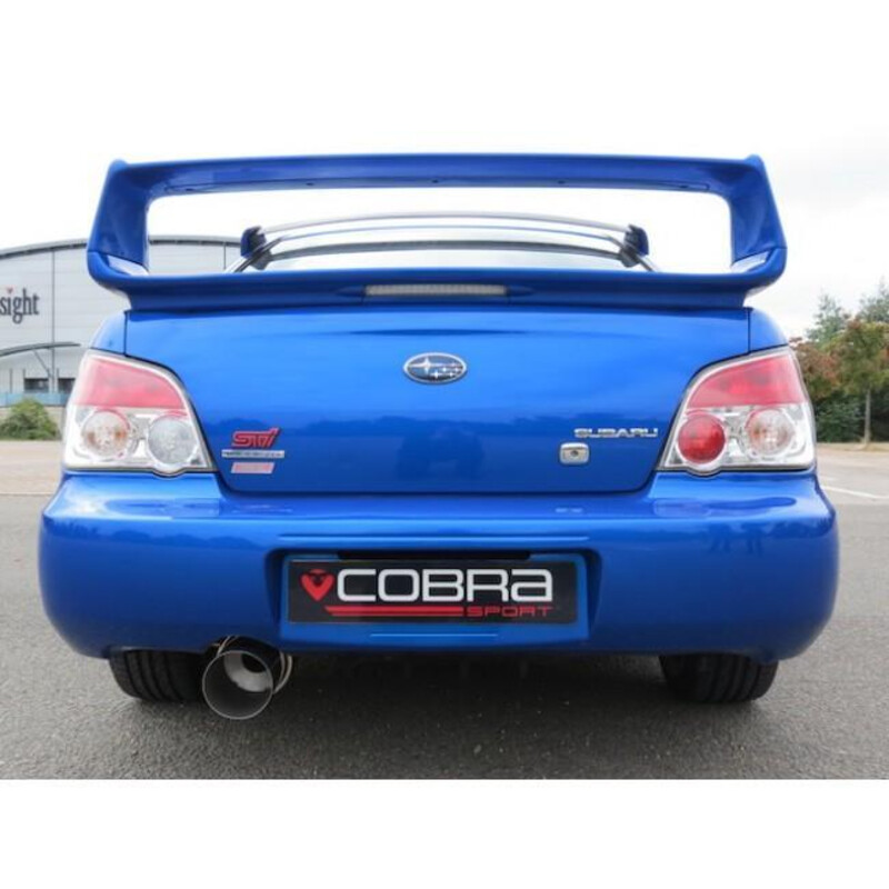 Cobra Sport Cat Back Exhaust System for Subaru Impreza GD / GG 2.0 & 2.5L Turbo Ø2.5" (01-07) - Standard
