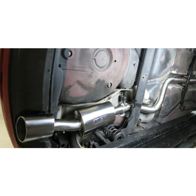 Cobra Sport Cat Back Exhaust System for Seat Leon Cupra 1M 1.8L Turbo 20V (99-05)