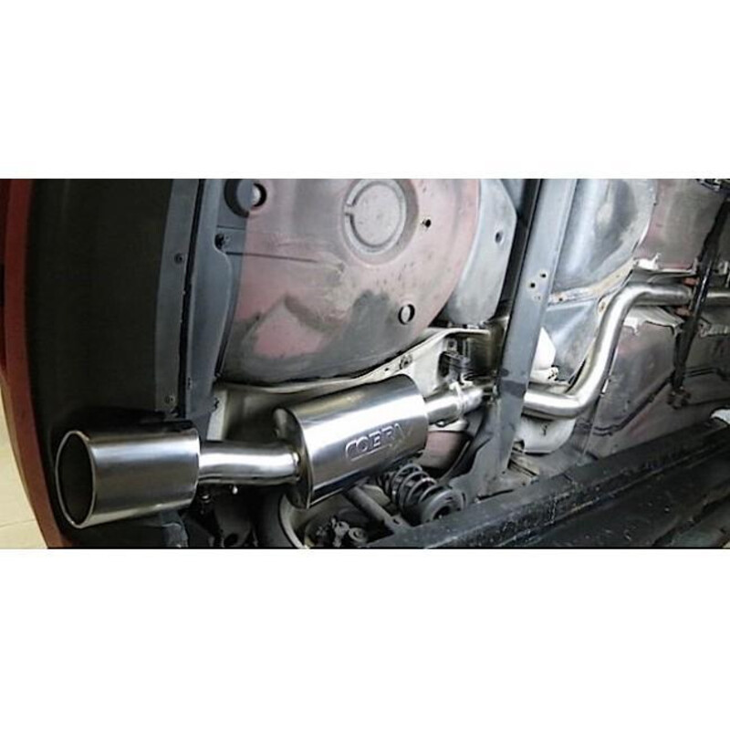 Cobra Sport Cat Back Exhaust System for Seat Leon Cupra R 1M (02-05)