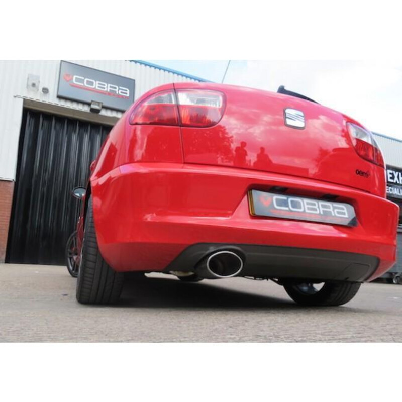 Cobra Sport Cat Back Exhaust System for Seat Leon Cupra R 1M (02-05)