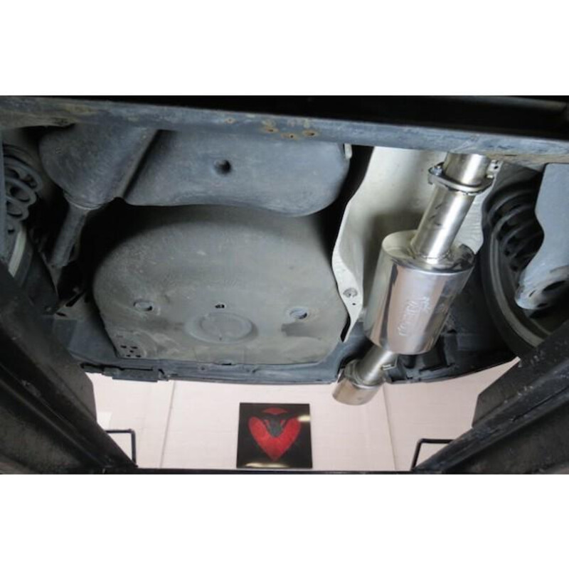 Cobra Sport Cat Back Exhaust System for Seat Leon Cupra R 1M (02-05)