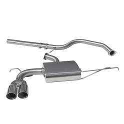 Cobra Sport Cat Back Exhaust System for Seat Leon 1P 2.0L TDI 140 bhp (04-12)