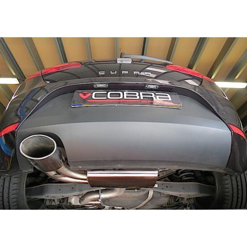 Cobra Sport Cat Back Exhaust System for Seat Leon Cupra 1P 2.0L TFSI (06-12)