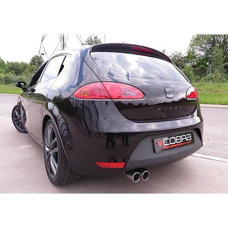 Cobra Sport Cat Back Exhaust System for Seat Leon Cupra 1P 2.0L TFSI (06-12)