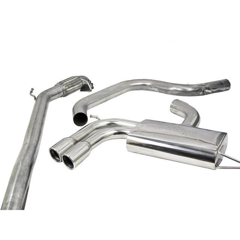 Cobra Sport Turbo Back Exhaust System for Seat Leon Cupra 1P 2.0L TFSI (06-12)