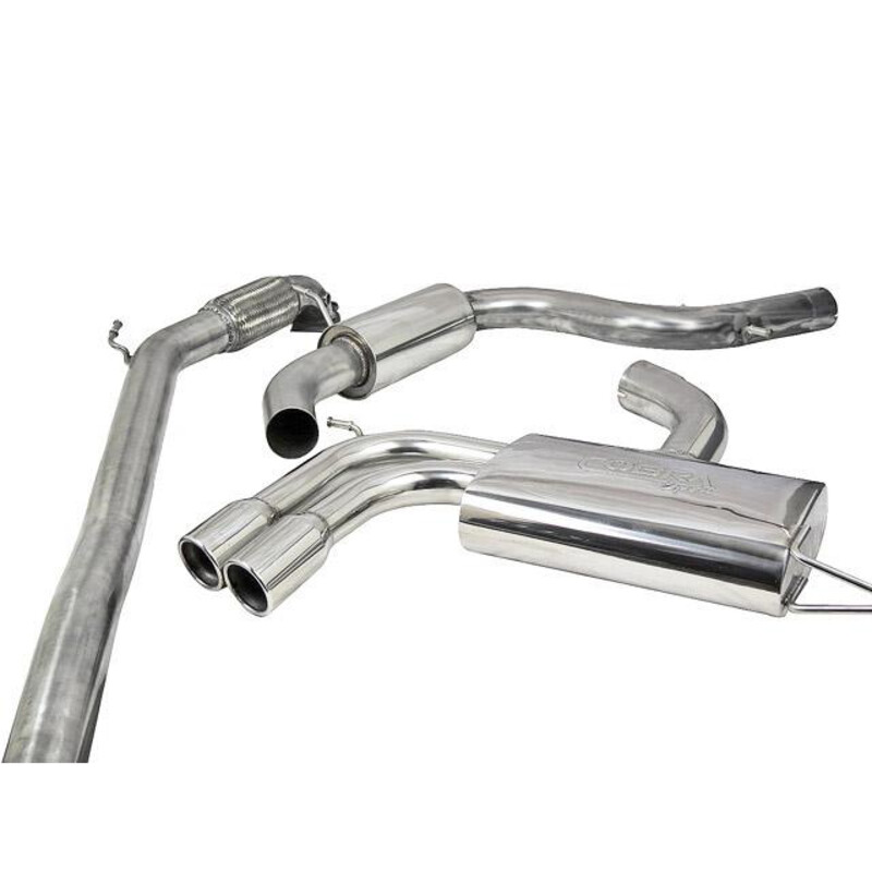 Cobra Sport Turbo Back Exhaust System for Seat Leon Cupra 1P 2.0L TFSI (06-12)