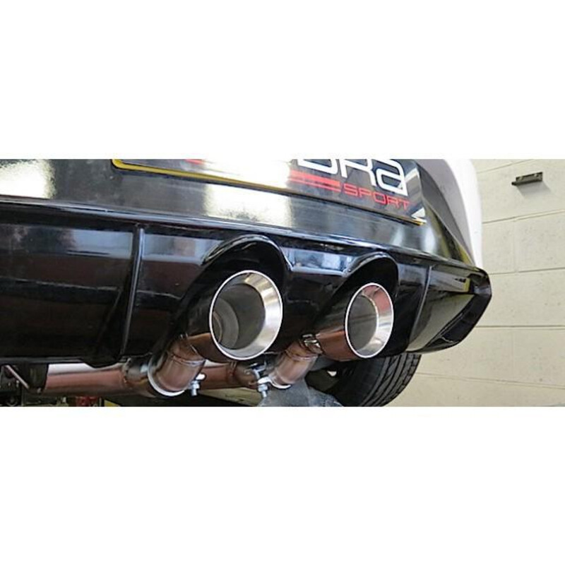 Cobra Sport Turbo Back Exhaust System for Seat Leon Cupra R 1P 2.0L TFSI (10-12)