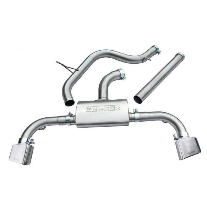 Cobra Sport Cat Back Exhaust System for Seat Leon Cupra 5F 280 to 300 bhp, without GPF (14-18)