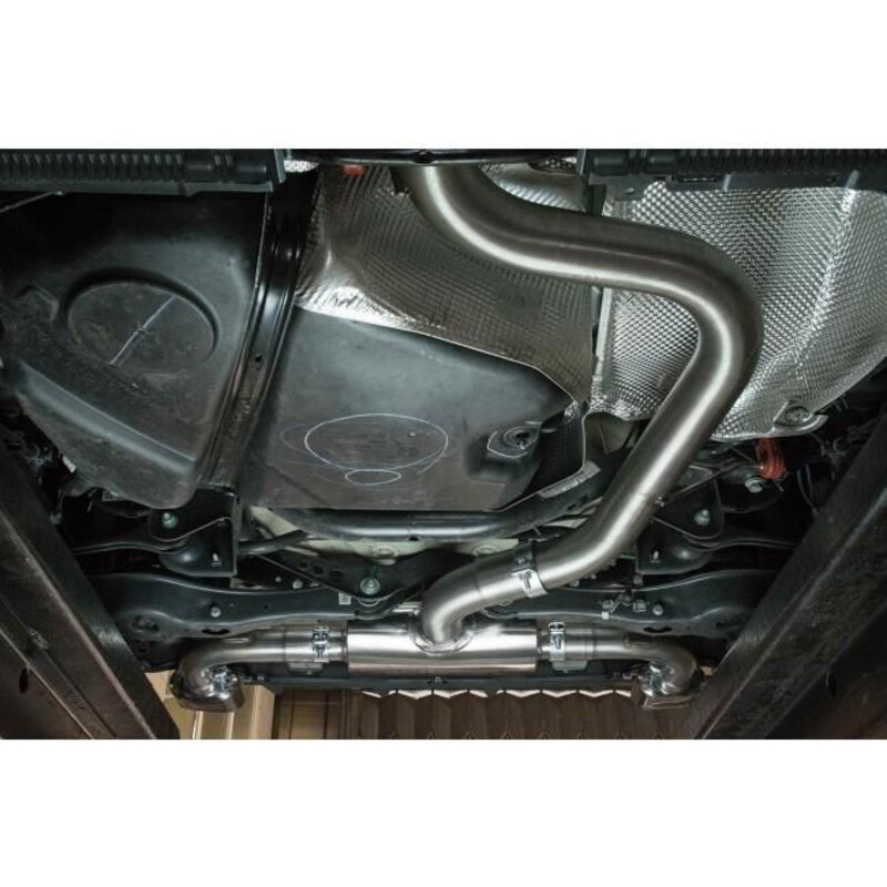 Cobra Sport Turbo Back Exhaust System for Seat Leon Cupra 5F 280 to 300 bhp, without GPF (14-18)