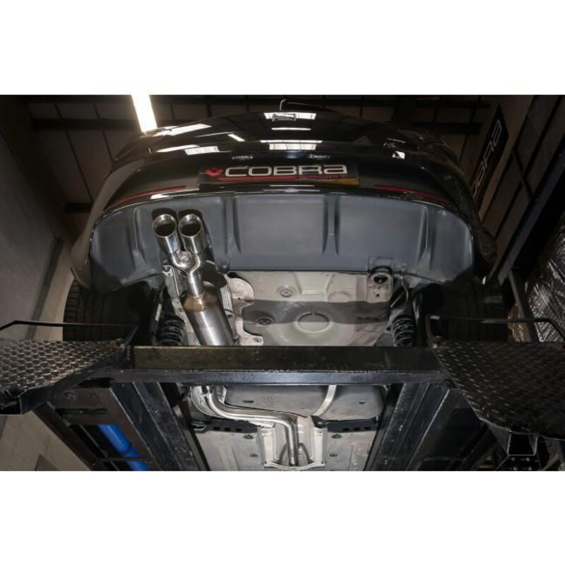 Cobra Sport Cat Back Exhaust System for Seat Ibiza FR 1.2L TSI (10-15)