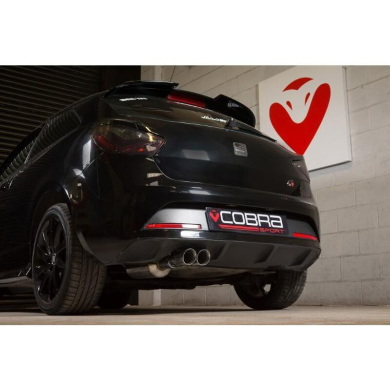 Cobra Sport Cat Back Exhaust System for Seat Ibiza FR 1.2L TSI (10-15)