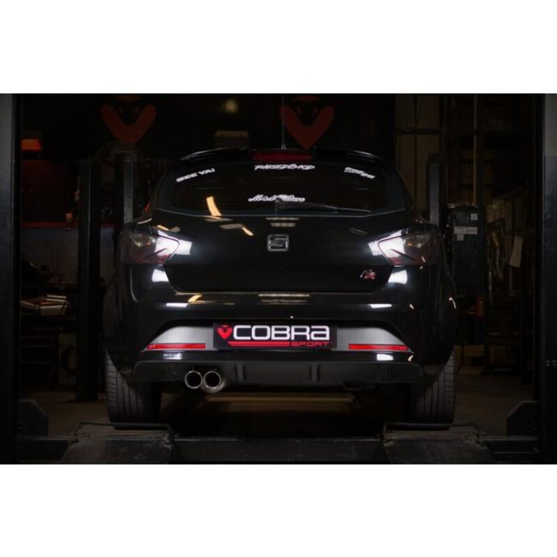 Cobra Sport Cat Back Exhaust System for Seat Ibiza FR 1.2L TSI (10-15)
