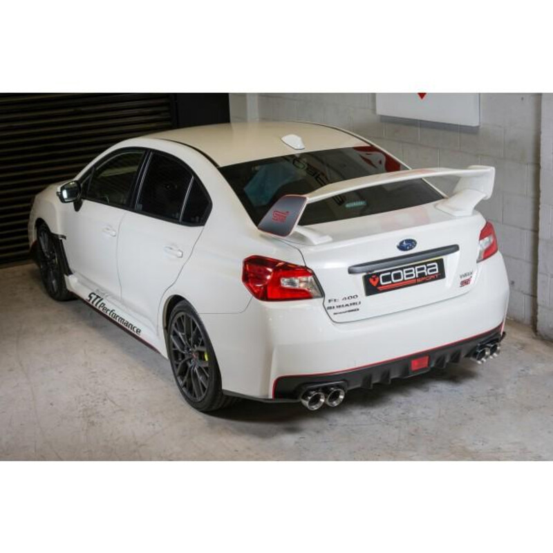 Cobra Sport Turbo Back Exhaust System for Subaru Impreza GP / GJ WRX STI 2.5L (14-19)