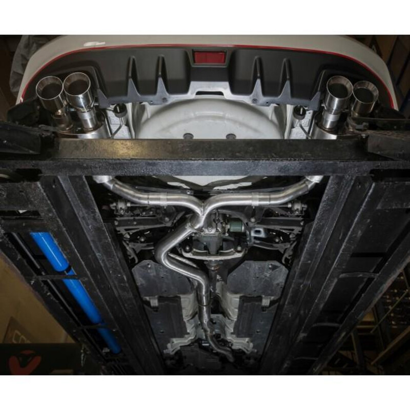 Cobra Sport Turbo Back Exhaust System for Subaru Impreza GP / GJ WRX STI 2.5L (14-19)